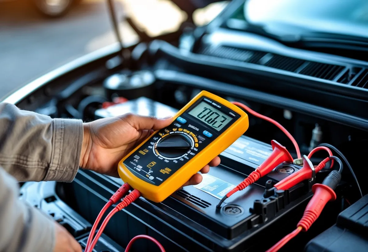 battery voltage testing after jump start