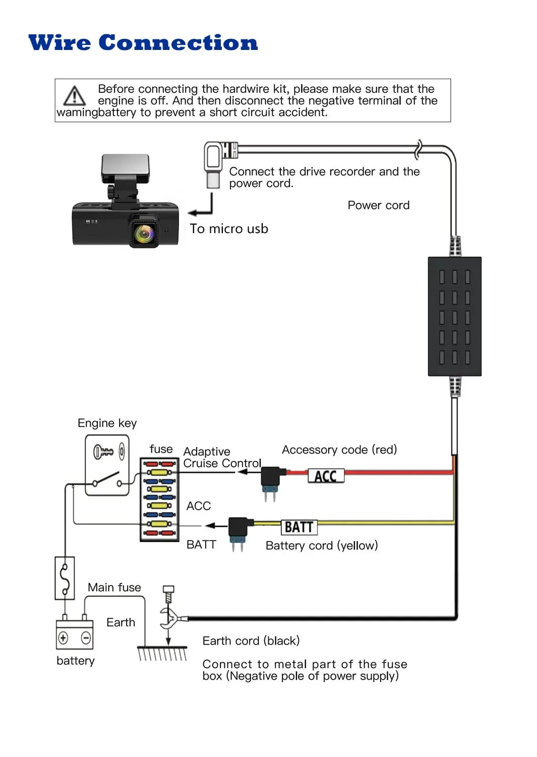 dash cam parking mode wiring diagram