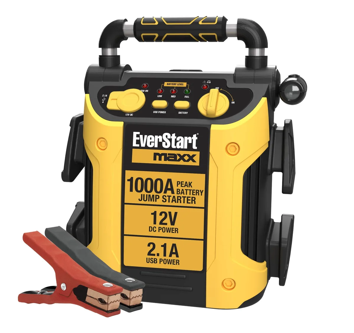 EverStart jump starter indicator lights