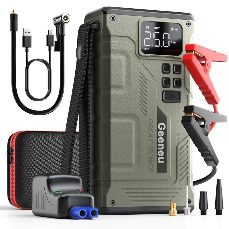 geeneu jump starter how to use