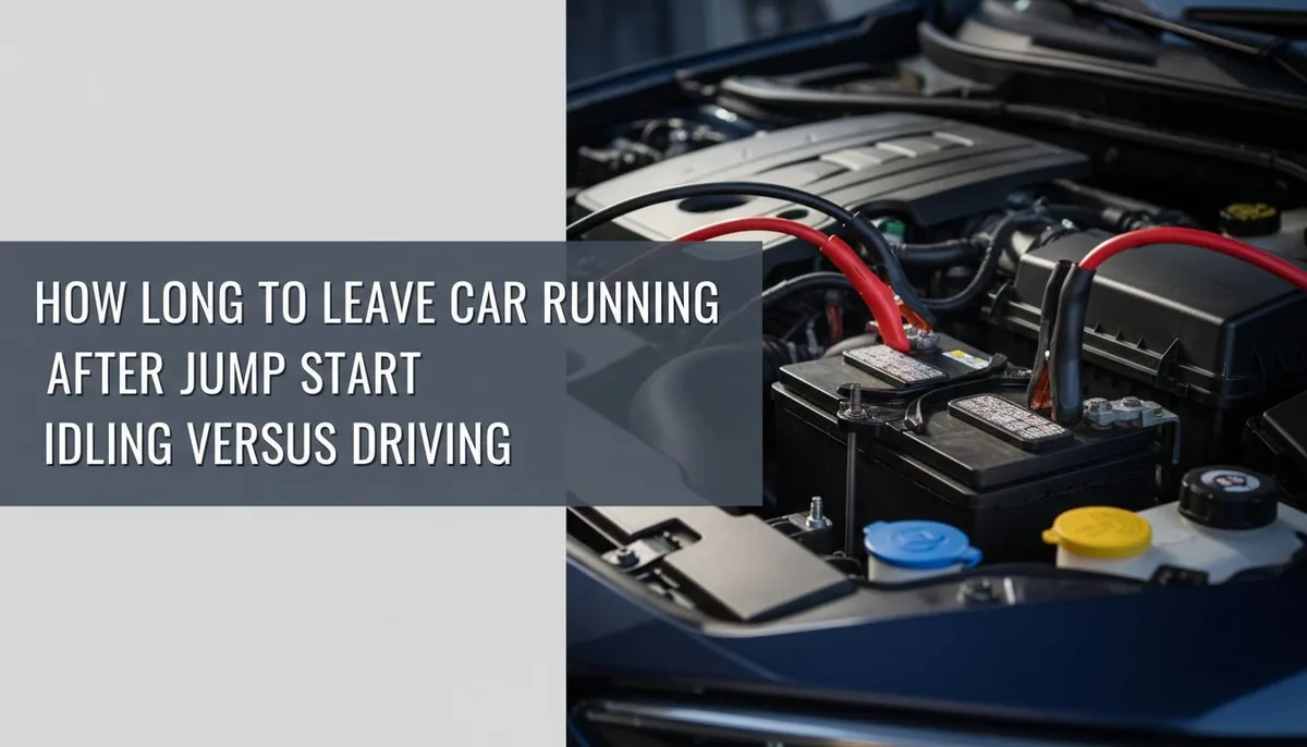 how long to run a car after jump start