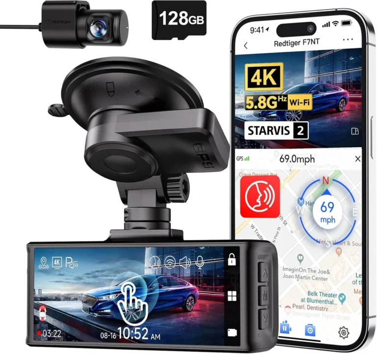how to install red tiger dash cam