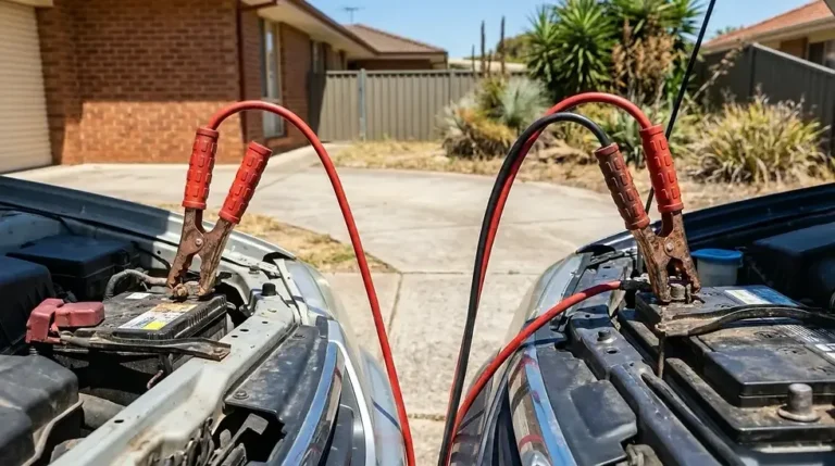 how to jump start battery in car