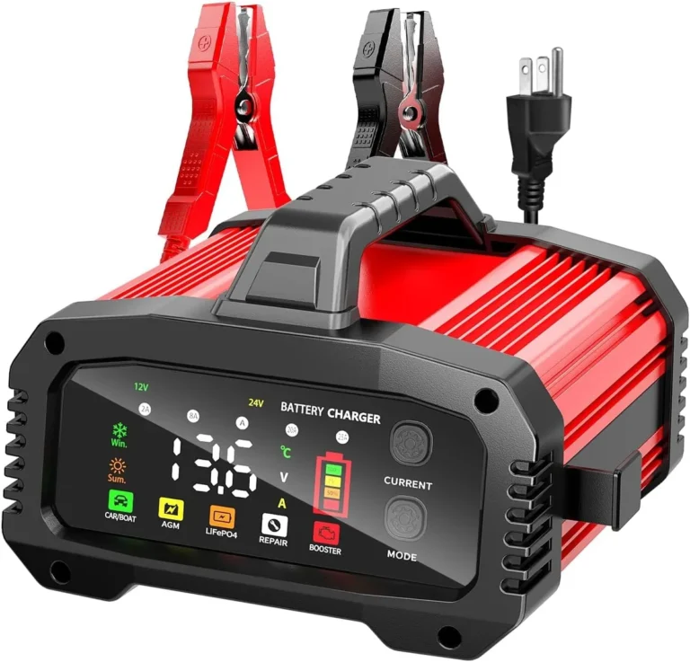 how to jump start car with battery charger