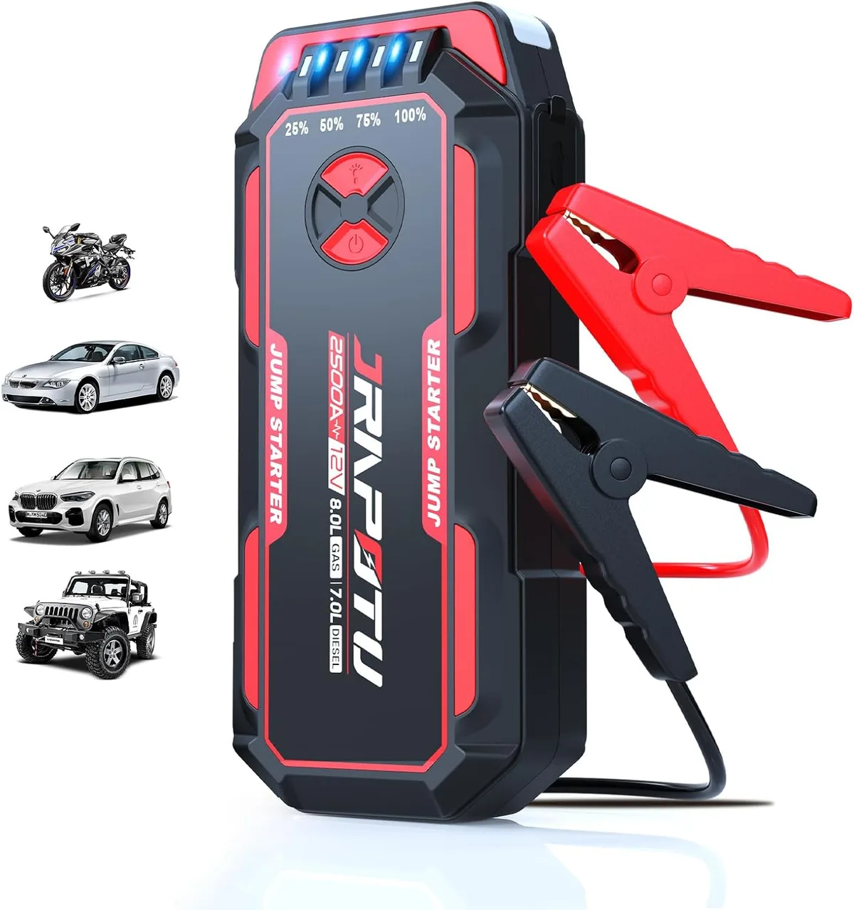 how to jumpstart a car using a jump starter