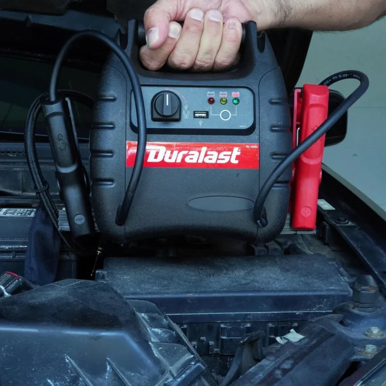 how to use a duralast jump starter