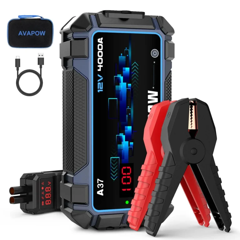how to use avapow jump starter