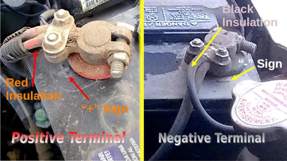 jump starter battery terminal connection diagram