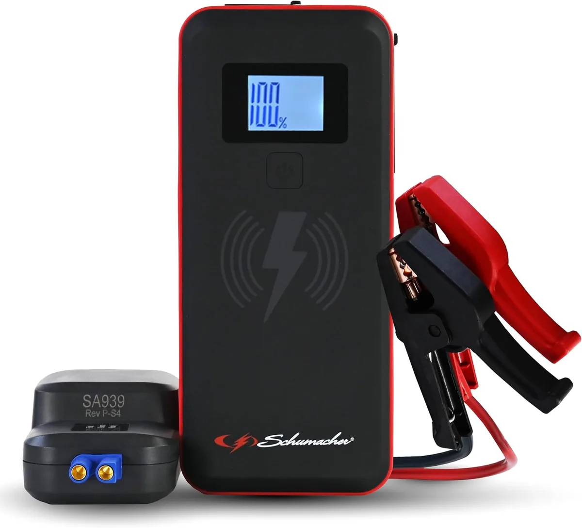 portable jump starter pack connection