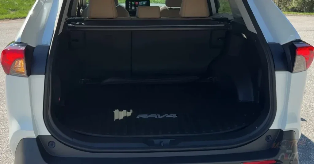 RAV4 Hybrid 12V battery location cargo area