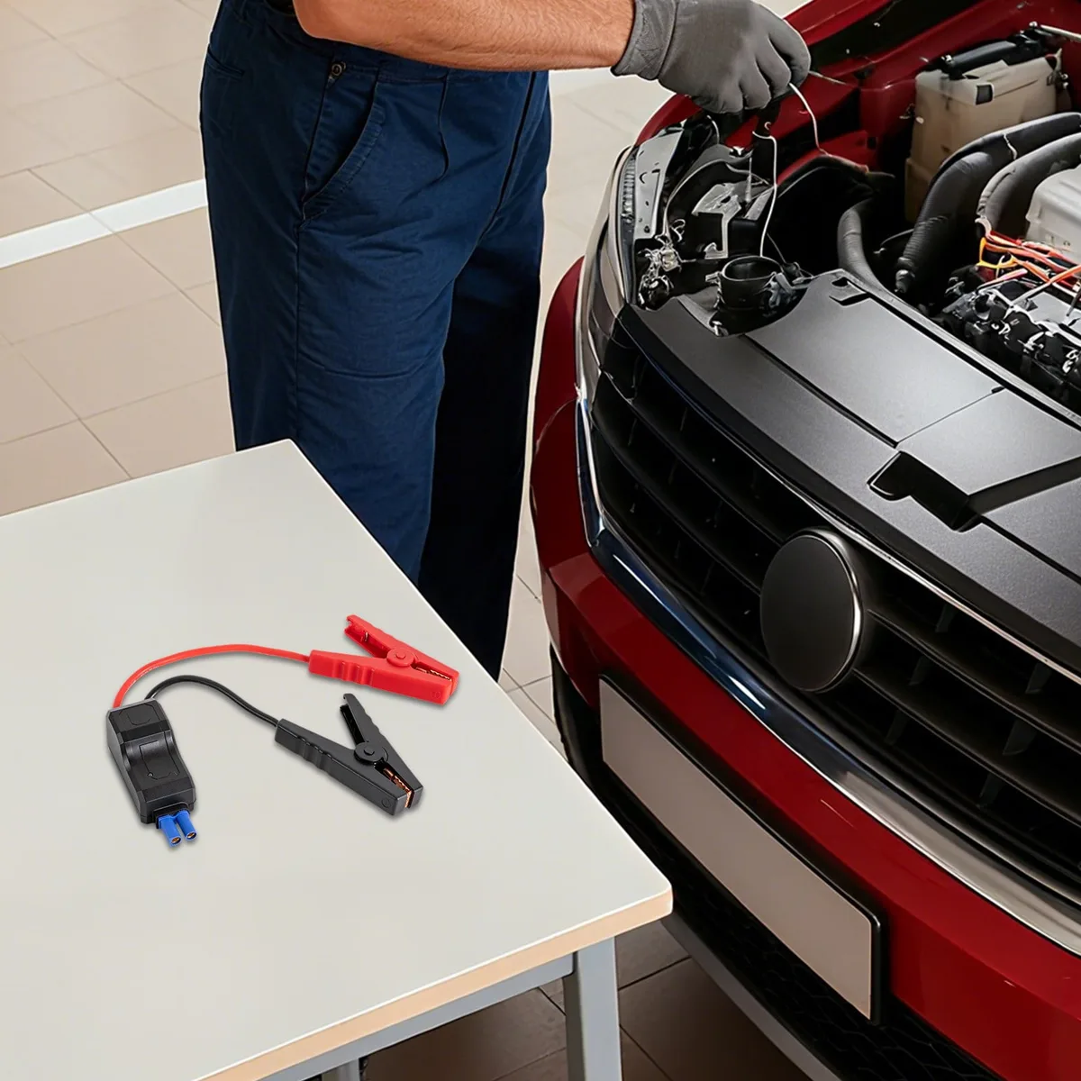 smart clamp indicator lights and error codes