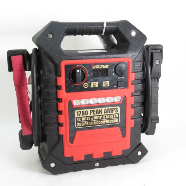 viking 1700 jump starter air compressor how to use