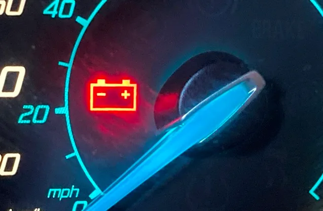 warning signs after jump start